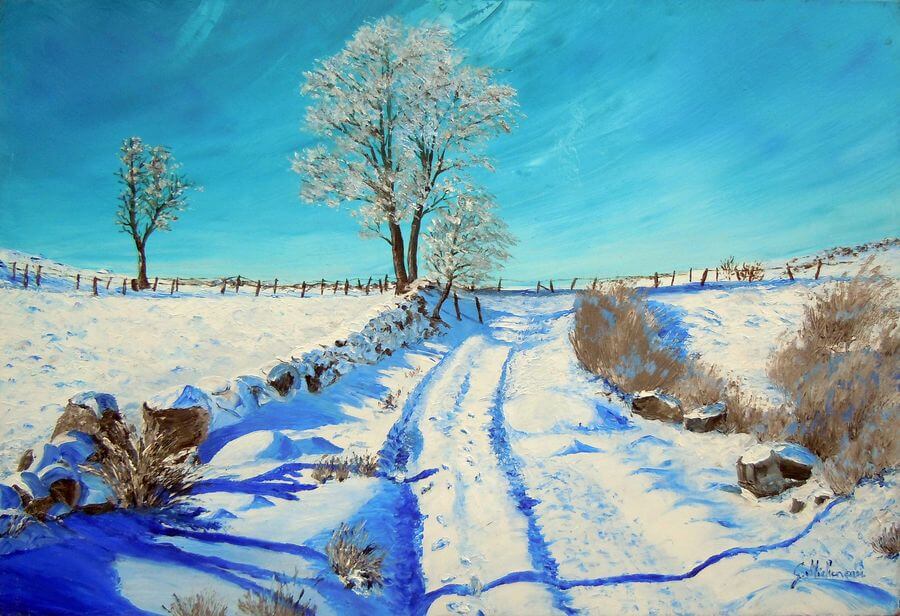H388 Paysage de neige 20M 10088 H388 Paysage de neige 20M 10088