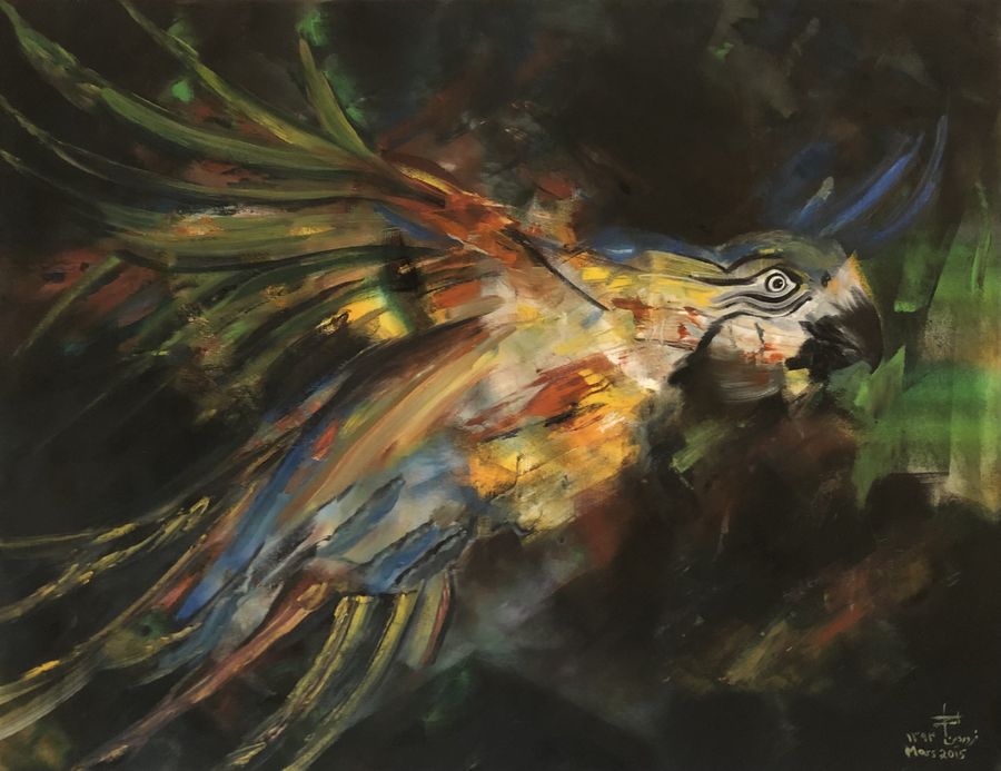 Andisheh Moghtaderpour -Artiste peintre