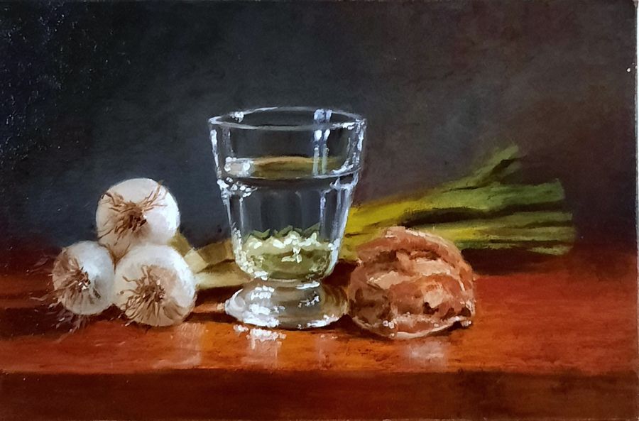 Nature morte aux oignons