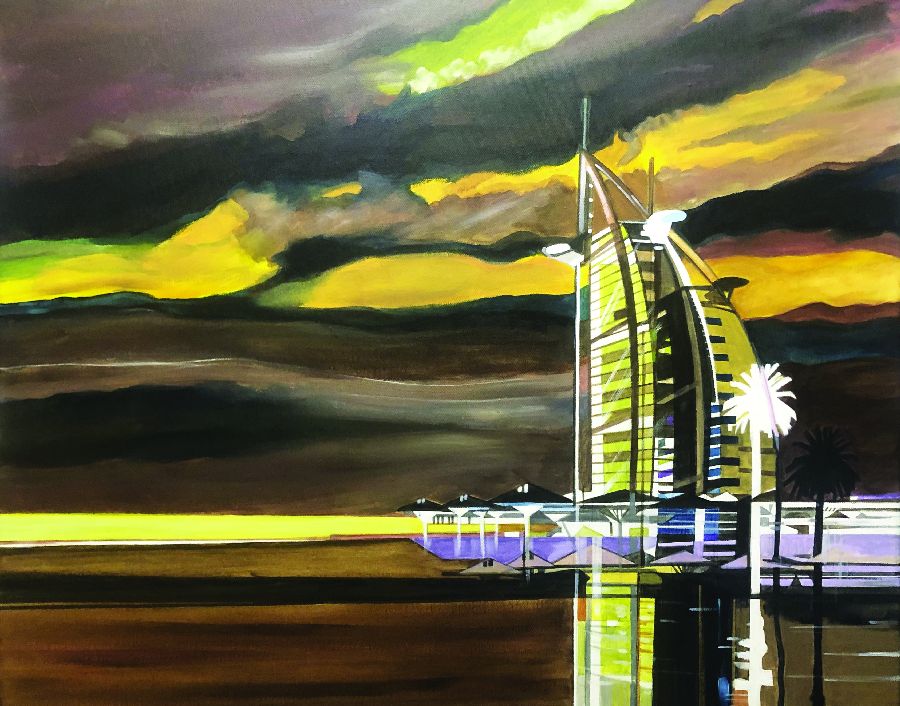 Mirage Dubai – Burj Al Arab – 81x65cm Mirage Dubai - Burj Al Arab - 81x65cm