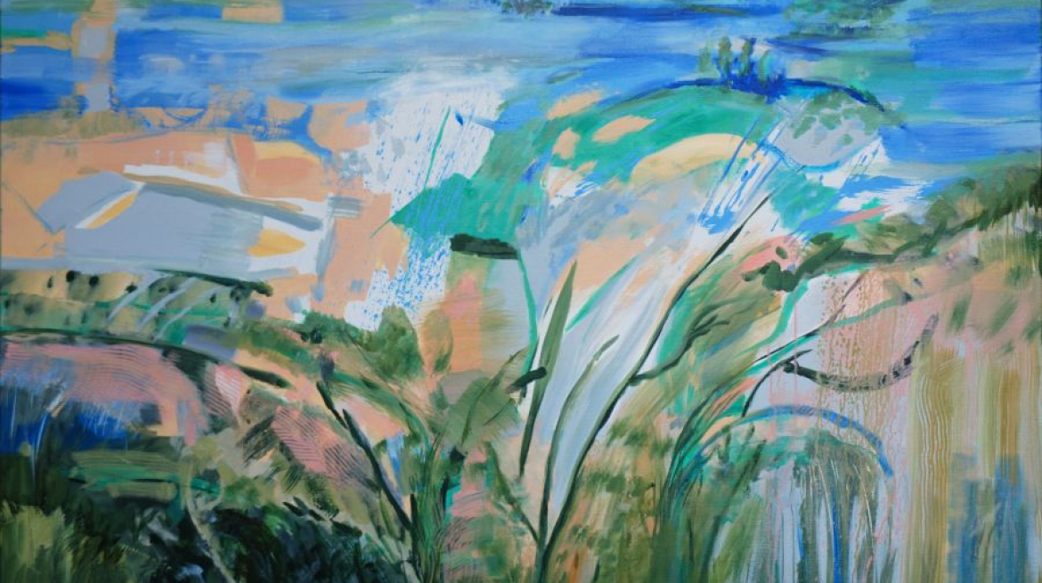 La terre à ciel ouvert 105x150