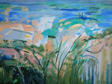 La terre à ciel ouvert 105x150