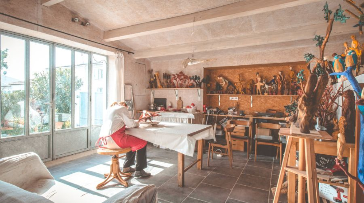 photo dans l'atelier