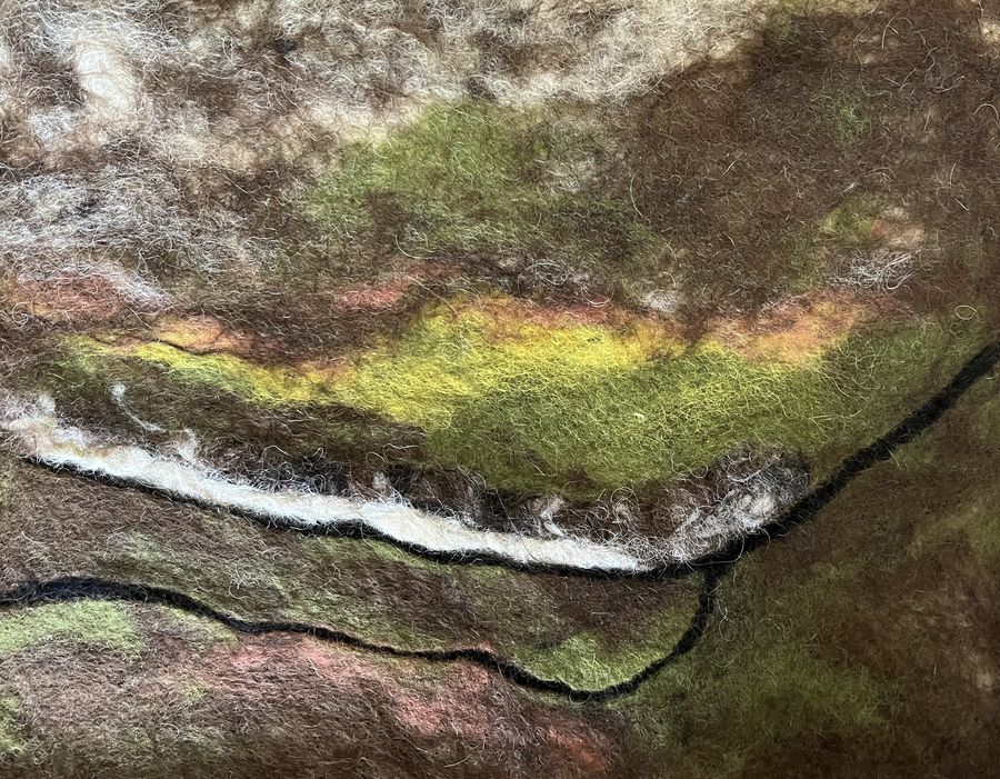 Sylvia Gimeno – artiste de la laine feutrée