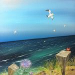 Fleur-dartichaut-Huile-sur-toile-80-x-60-cm-2012