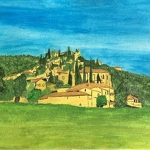 Aquarelle-A3-Roque-sur-Ceze-2019