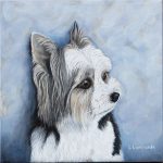 L'attente fidèle 25 x 25 cm (10 x 10 po)