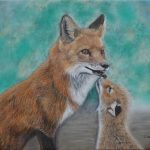 Plein de tendresse 51 x 61 cm (20 x 24 po)